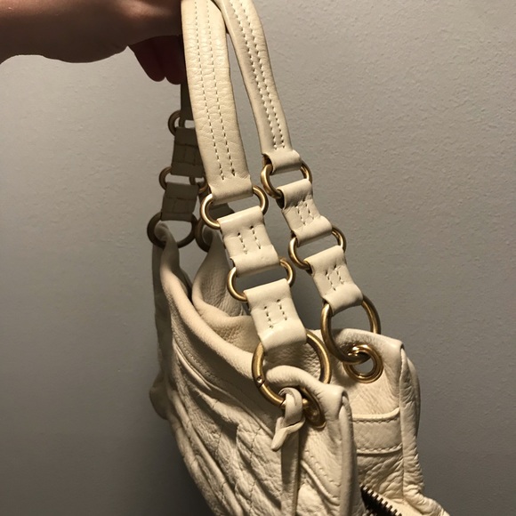 Cole Haan Off-White Gathered Purse - Picture 16 of 16